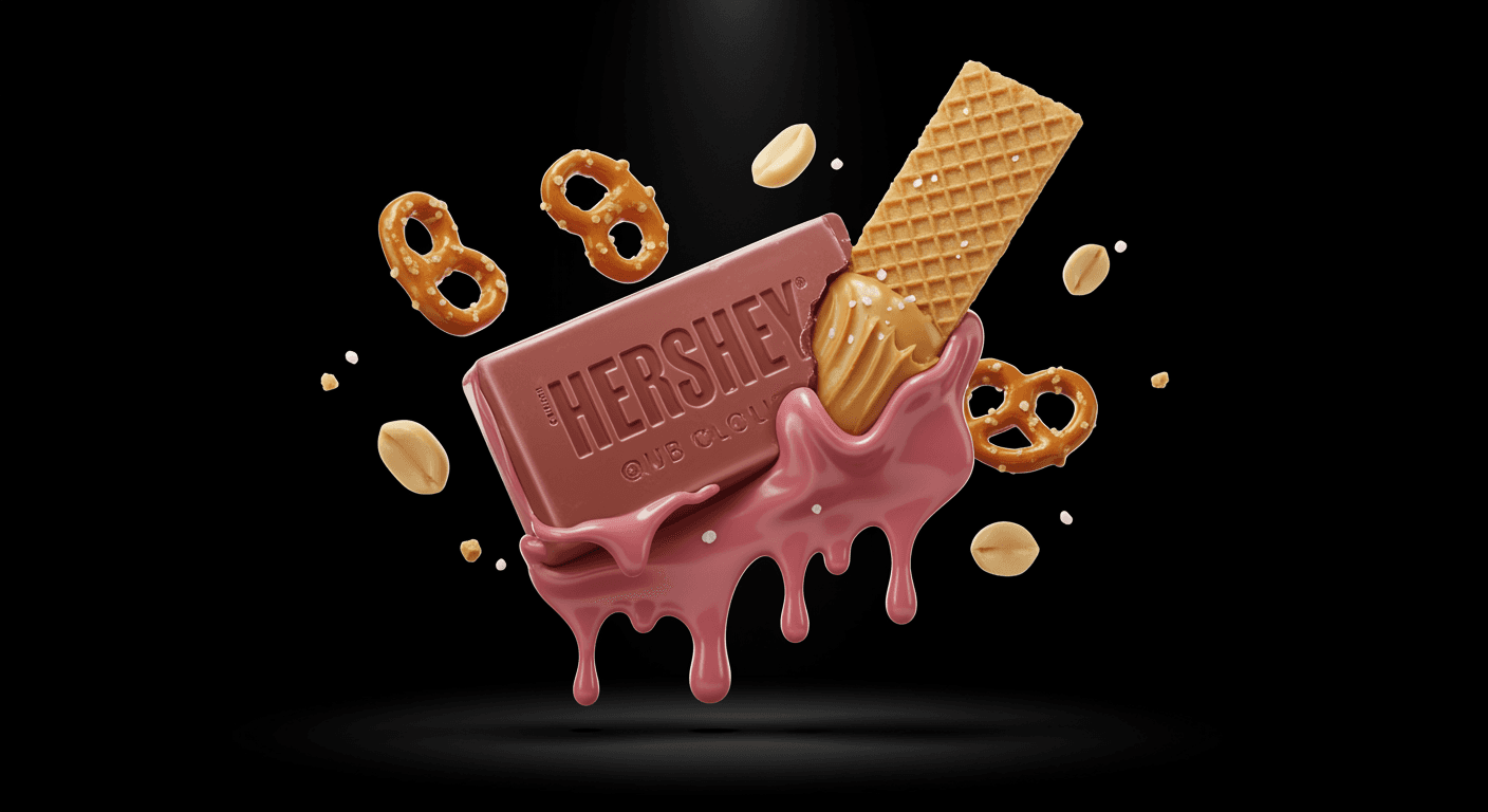 허쉬가 '초콜릿'을 버리기 시작했다.