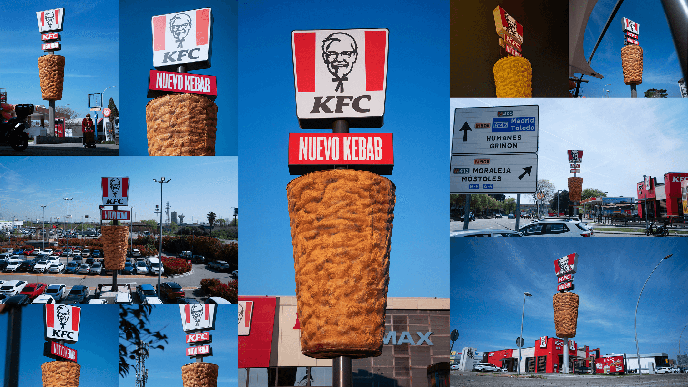 간판을 케밥 꼬챙이로 바꾼 KFC 스페인의 신메뉴 론칭 전략