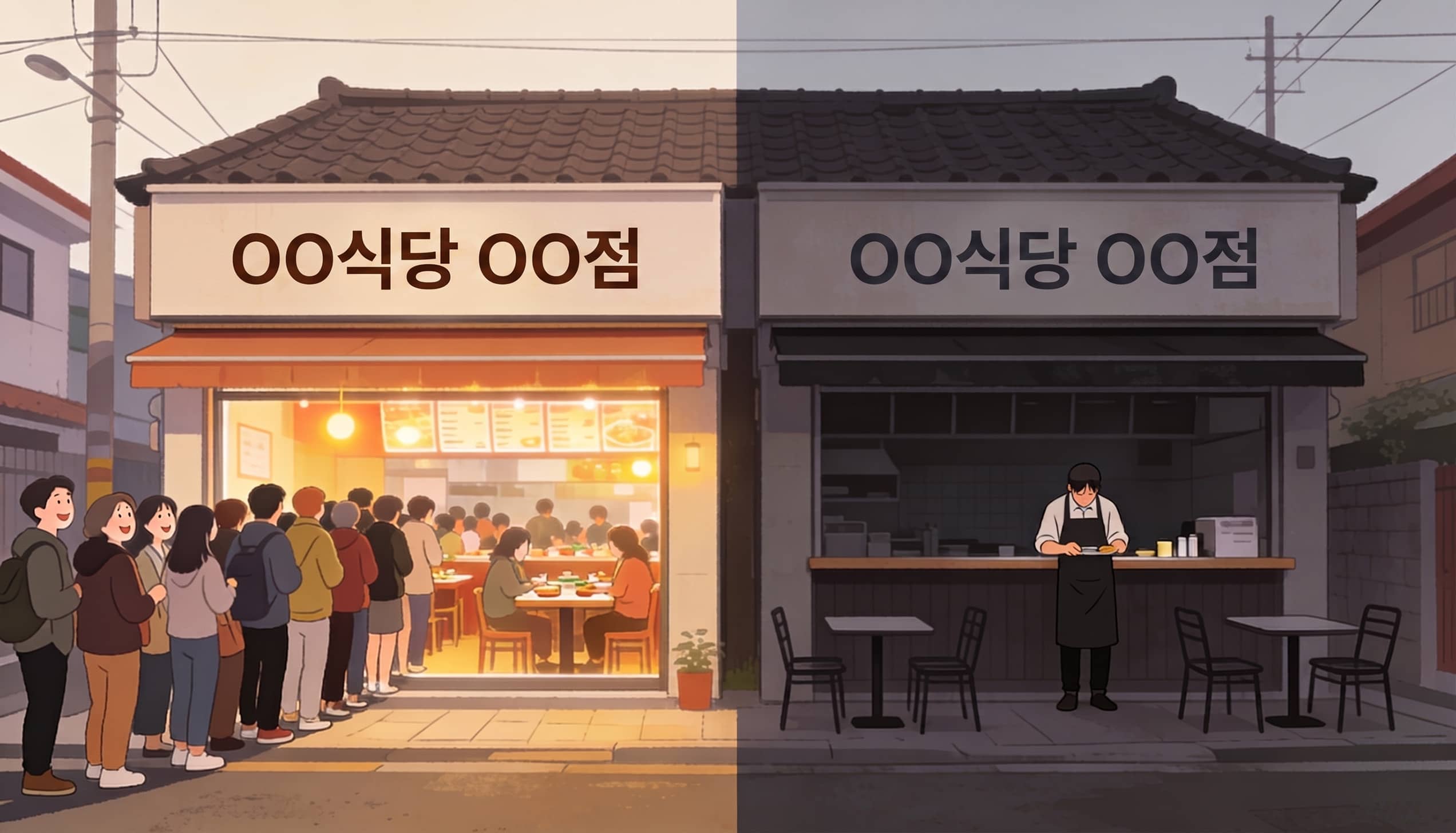 유명 브랜드를 달고도 매장 수익이 갈리는 이유
