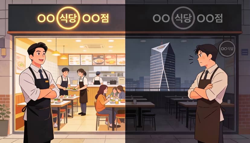 유명 브랜드를 달고도 매장 수익이 갈리는 이유 관련 이미지 3